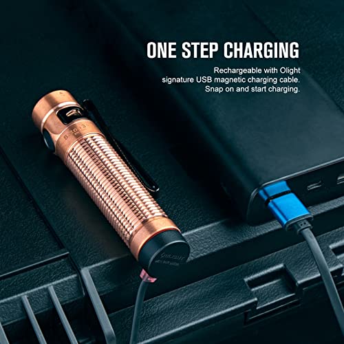 Olight Baton3 Pro 1500 Lumens Edc Rechargeable Flashlights With Mcc3, Compact Pocket Flashlight With L-Shape Stand And High Performance Led For Camping And Emergency(Cool White Light: 5700~6700K) #TOP6