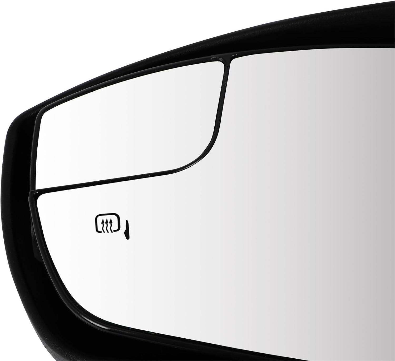 SCITOO Driver Side View Mirror Compatible with 2013-2016 For Ford For ESCAPE Power; Heated; w/o BLIS; w/Signal Lamp; w/Cover; PTM; Black Left Outside Exterior Mirror FO1320437 CJ5Z17683EA-PFM