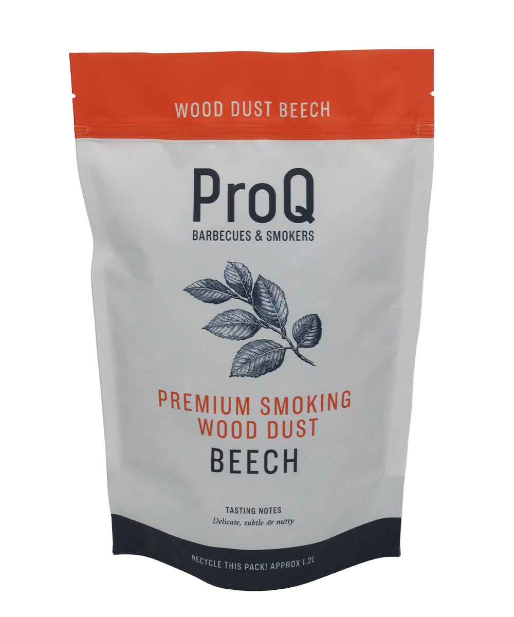 ProQ Premium Smoking Wood Dust (3 x 1.2L Pack) - Food Smoker Dust - Cold Smoking Dust - Beech