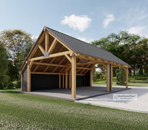 Timber Frame Carports Plan
