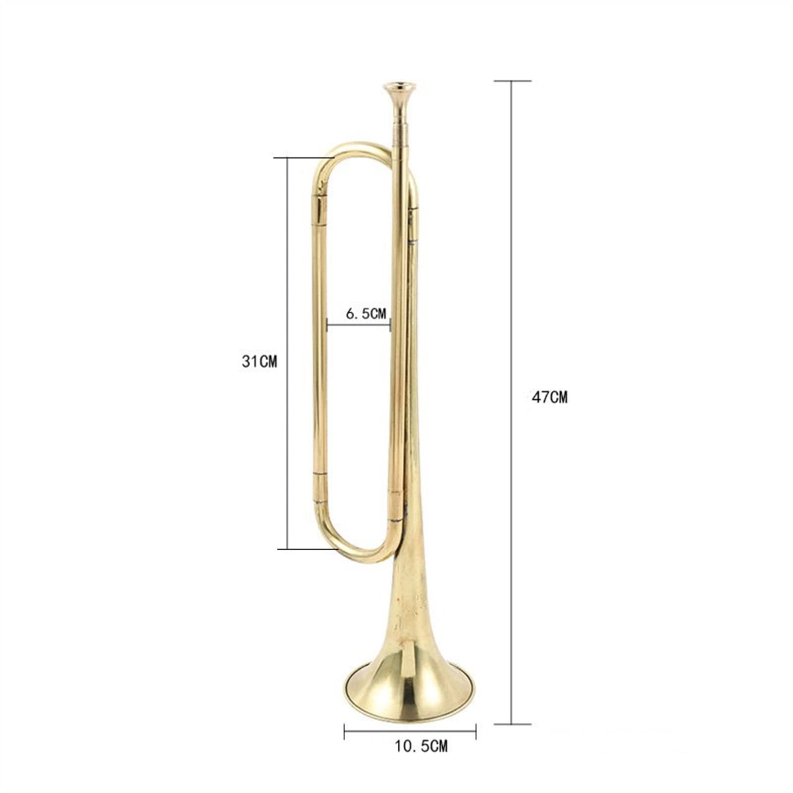 FLFL Trompeta del Estudiante Trompeta Joven Tambor Horne Team Trompet Horn Bugle Assault Later Instrumento De Viento Instrumento de Trompeta