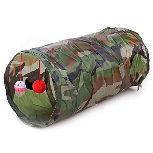 Godagoda Tunnel de Chien Jouet Pliable Niche pour Chien Cover
