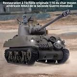 Stylomira char RC 1/16 tourelle 320° avec fumée et son photo 2