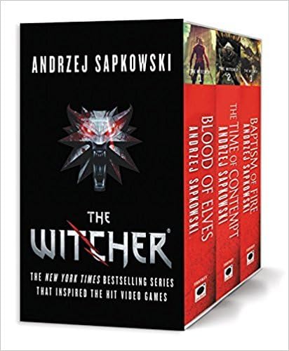 [By Andrzej Sapkowski ] The Witcher Boxed Set: Blood of Elves, The Time of Contempt, Baptism of Fire (Paperback)【2018】by Andrzej Sapkowski (Author) (Paperback)
