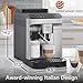 De'Longhi Magnifica Evo Automatic Espresso & Coffee Machine with Auto Milk Frother, Built-in Grinder & Auto-Clean Function - For Latte, Cappuccino, Americano, Iced Coffee, ECAM29084SB , Silver