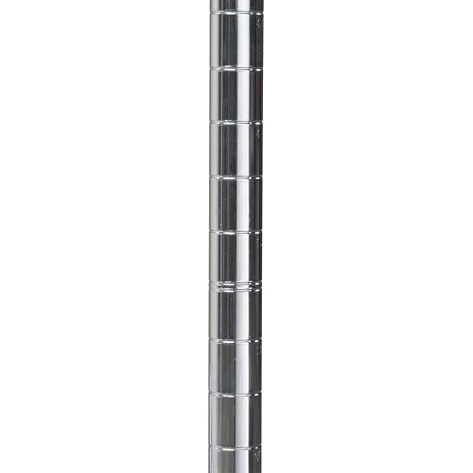 Akro-Mils AWP54UPRIGHT 54-Inch NSF Certified Industrial Grade Chrome Wire Shelf System Upright Leg Post Poles, (4 Pack)