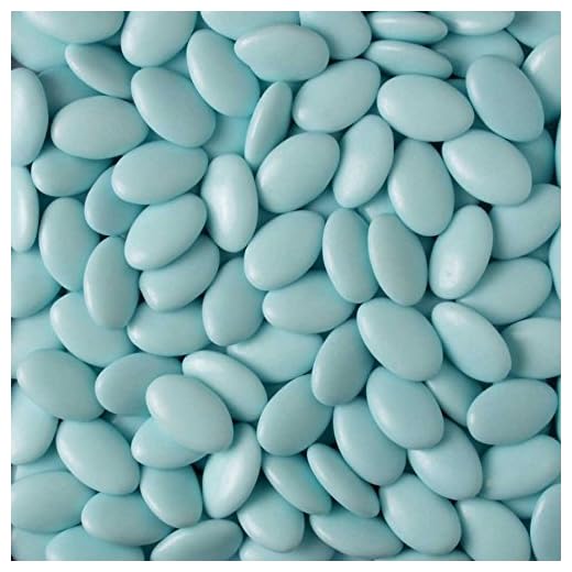 DISOK - Peladillas De Chocolate Azul (Caja De 1 Kg) - Peladillas para Detalles, Recuerdos y Regalos de Bodas