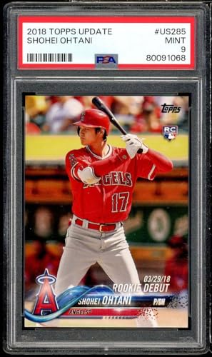 Shohei Ohtani Rookie Card 2018 Topps Update #US285 PSA 9