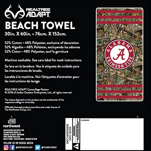 Image of Northwest NCAA Unisex-Adult Beach Towel