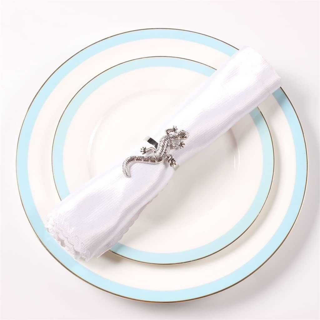 JSEIAJB 30pcs Tablecloth Button Napkin Gecko Animal Paper(E)