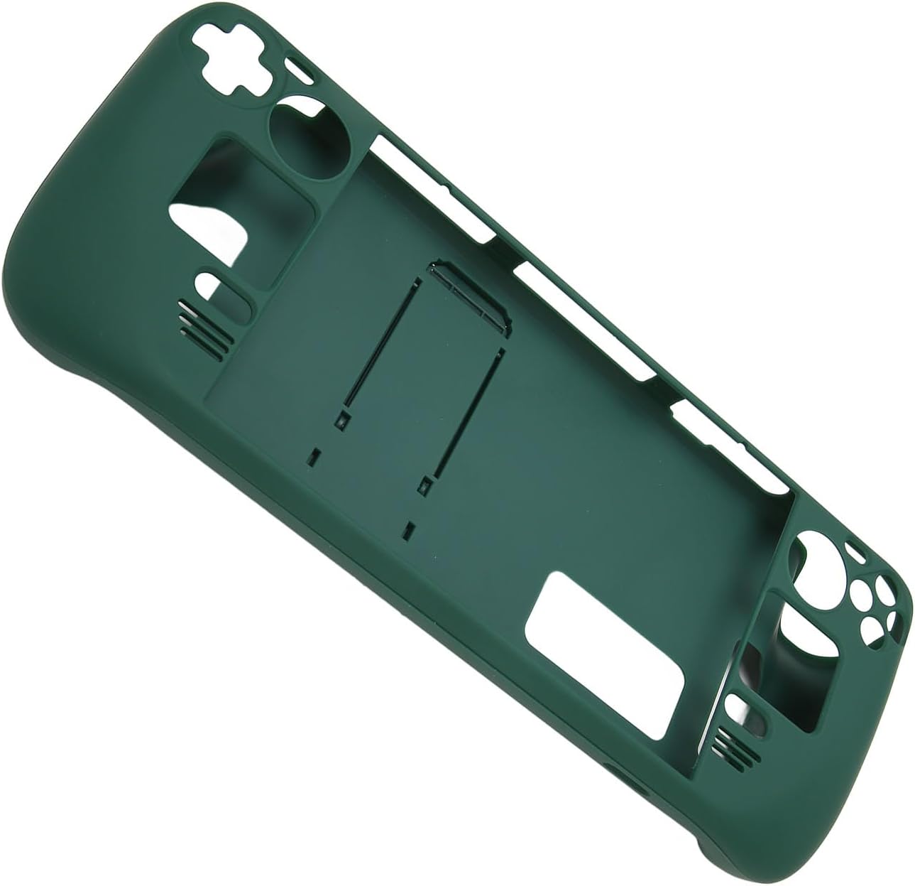 – CHICIRIS Kickstand Protective Case Reliable Shockproof Fingerprint Proof Hands Free Cover for Steam Deck Game Console Accessory (Green)