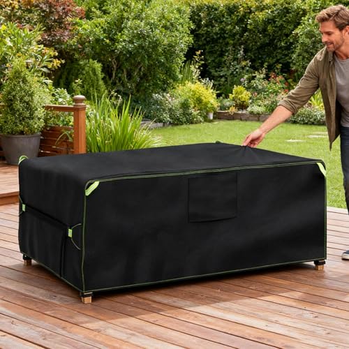 Housse de protection pour mobilier de jardin imperméable bâche fauteuil extérieur - 5