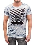  VSCT Clubwear Herren Oberteile / T-Shirt White Marble weiß M