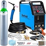 Preflow und Postflow - Schlüsselfunktionen in einem WIG Aluminium Schweißgerät, unerlässlich zum Schutz des Schweißbades. Diese Funktionen verhindern Oxidation der Schweißnaht, besonders wichtig in einem Schweißgerät TIG AC DC, um die Nahtqualität zu gewährleisten.