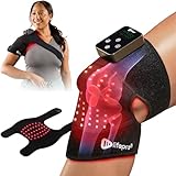 LifePro Red Light Therapy Knee Brace - Portable Infrared Device for Pain Relief, Stiffness, and Recovery - Ideal Knee Massager for Athletes and Active Lifestyles