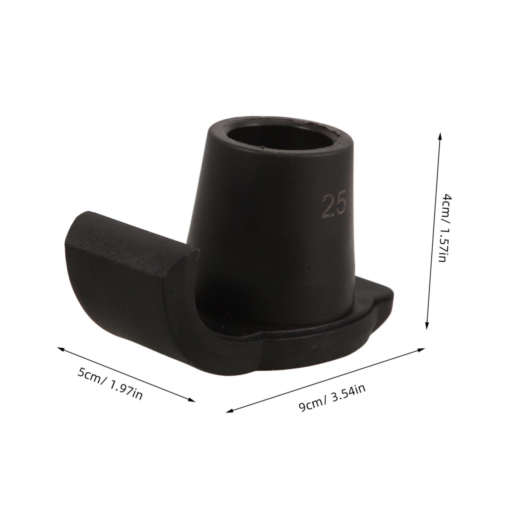 HAPINARY Walker Glide Skis Nonstick Crutch Tips Walker Feet Glides for Smooth Walk