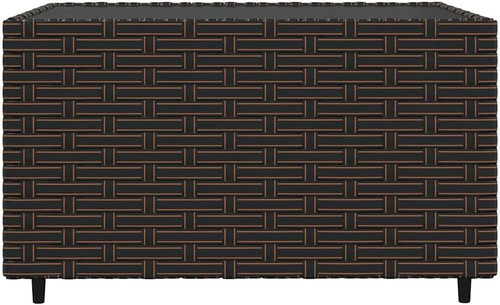 Patio Lounge Set Brown, Cream White, Outdoor Sofas, 319749