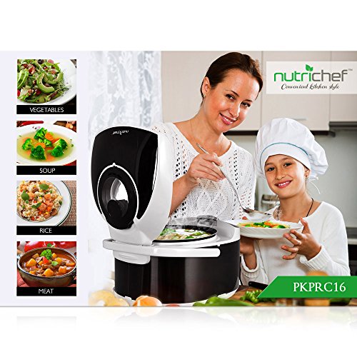 Nutrichef Electric Pressure Cooker - Countertop Multi-Cooker With Preset Cooking Modes, Digital Display (Pkprc16) #TOP4