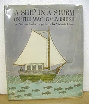 Hardcover A Ship in a Storm on the Way to Tarshish by Norma Farber 1977 HB/DJ *Signed* Book