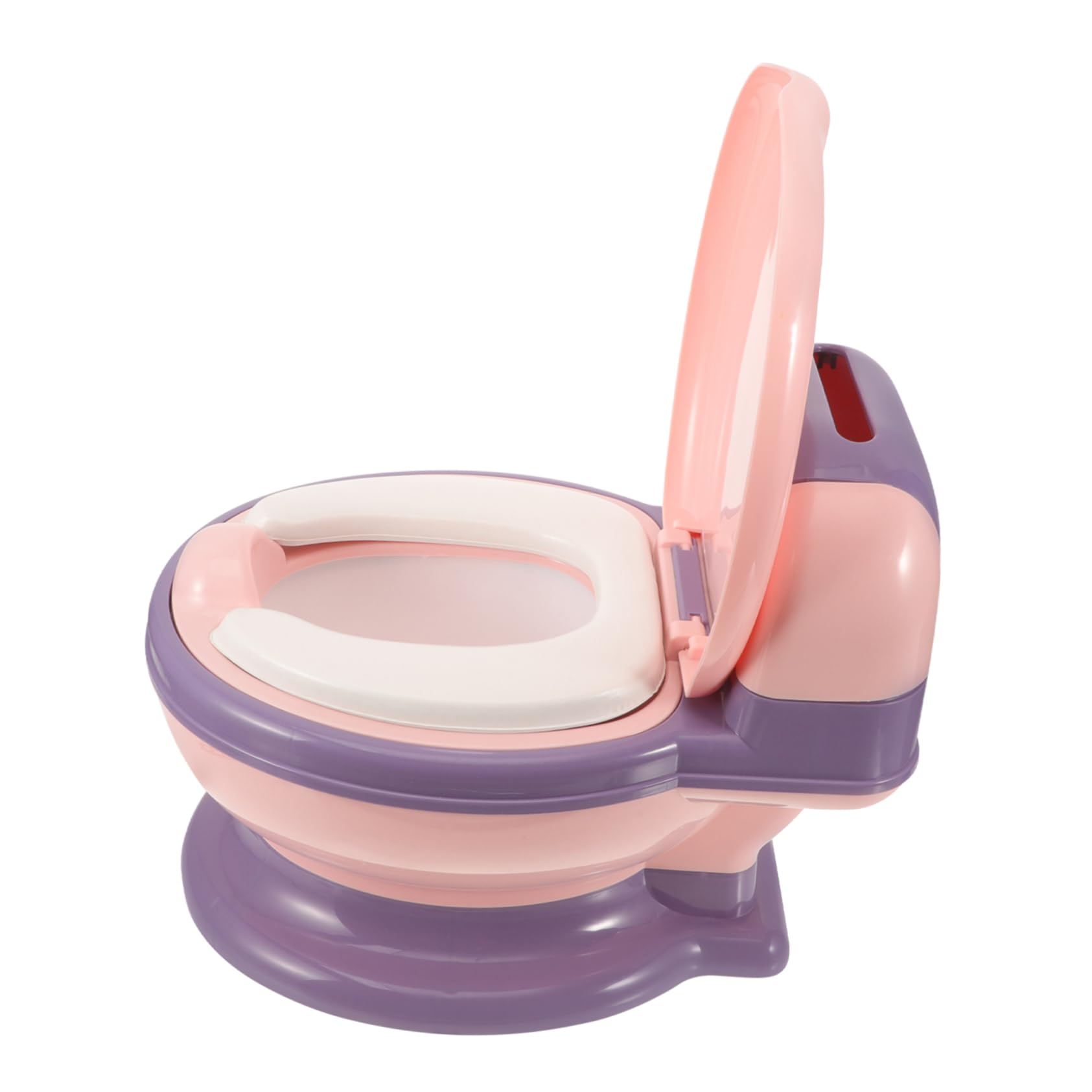 Angoily Boy Girls Portable Potty Training Toilet Soft Seat Removable Pot Lightweight Design for Boys and Girls Realistic