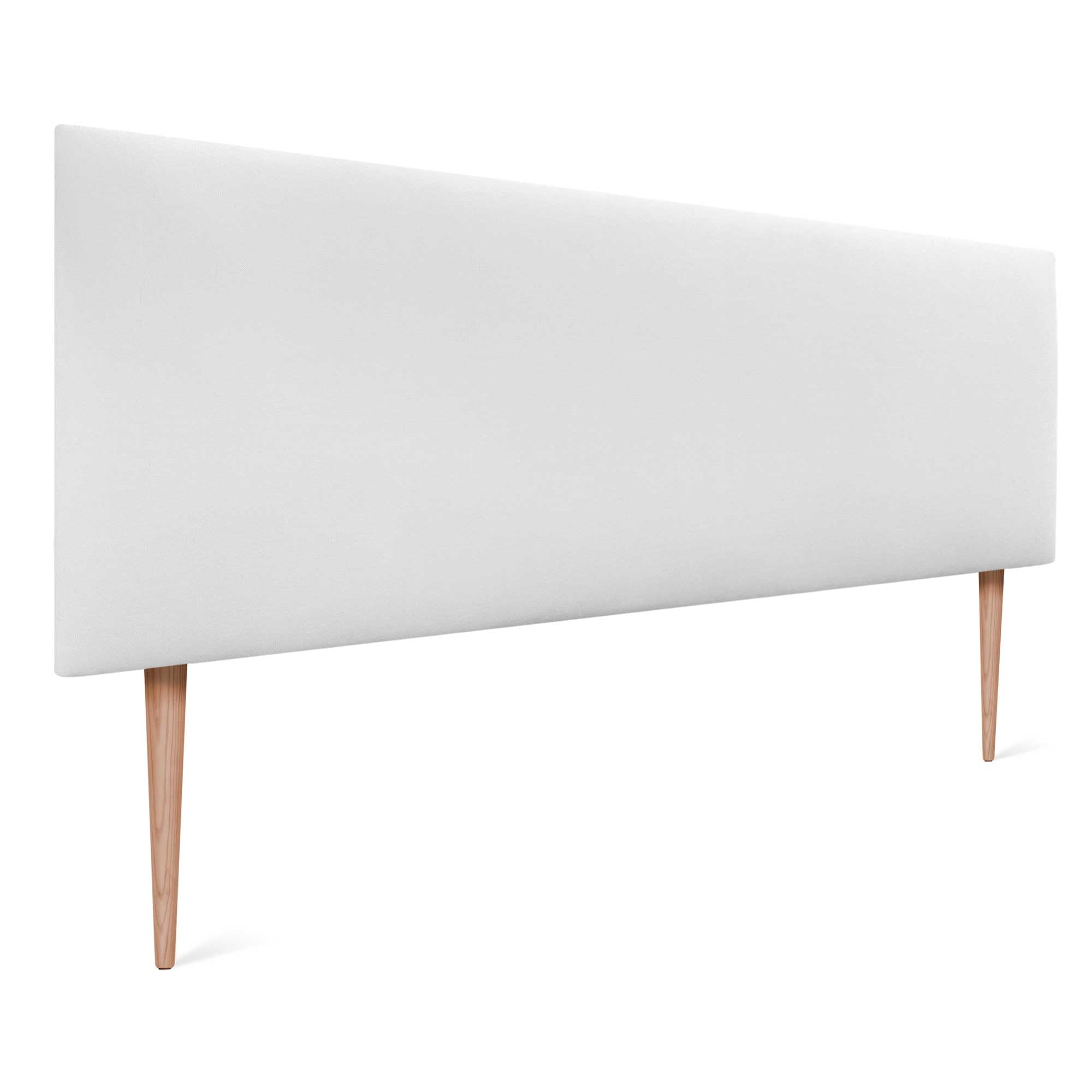 DHOME Testiera Imbottita Per Letto Con Gambe: Tessuto Aqualine Verde Antimacchia (145cm Per Letti 120/135/140)