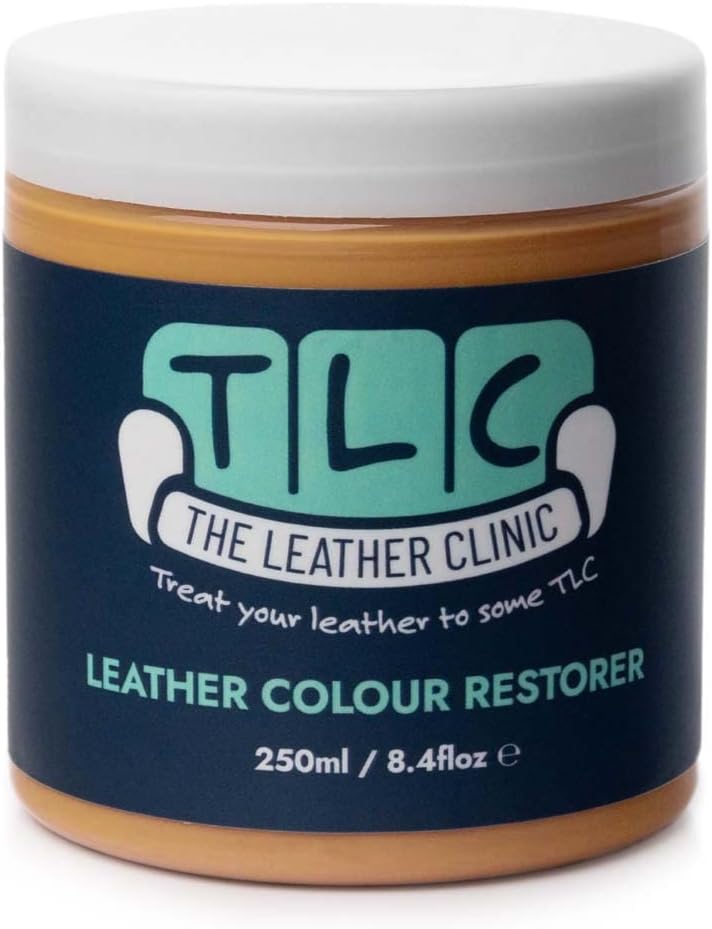 Leather Colour Restorer | Multi Use Absorbent Leather Dye Repair | Recolouring Balm for Sofas, Shoes, Bags, Coats (White)