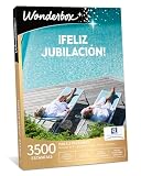 WONDERBOX - Caja Regalo - Feliz Jubilación - 3500 estancias en España y Europa: hoteles de 5 Estrellas, cortijos… - Ideas Regalo Original para Mujer Hombre