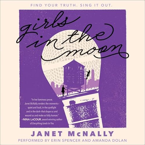 Girls in the Moon Audiolivro Por Janet McNally capa