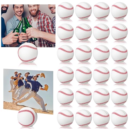 Image of Leinuosen 24 Pcs Resin Baseball Base Centerpieces Place Card Holder Baseball Shaped Table Number Holder Name Place Photo Stand for Sports Events Wedding Party