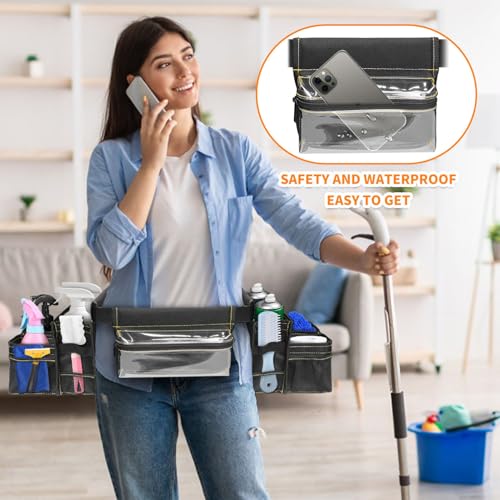 Sac à outils de taille multi-poches pour plomberie et ménage