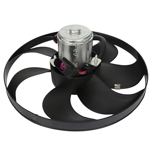 Vista 97 de SCITOO Ventilador de refrigeración del condensador del radiador compatible para Quattro/TT para Passat/Passat CC/Golf/Beetle