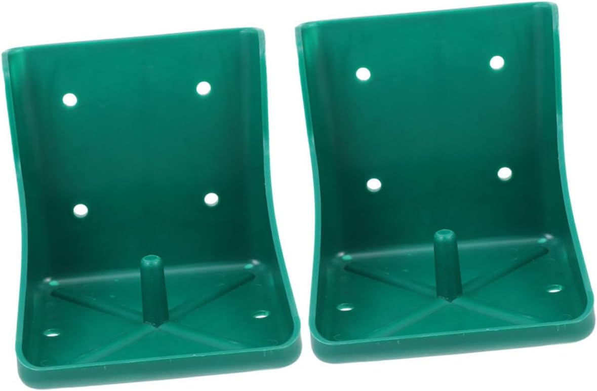 2pcs Farm Salt Feeder for Livestock Salt Block Rack for Sheep Cows Convenient Licking Tray Easy to Clean Design for Home and Commercial Use