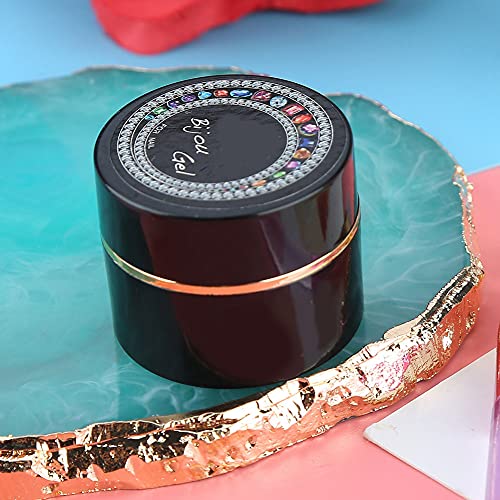 Cola de Gel de Unha, Cola de Unha Pegajosa Portátil Pequena Cola Saudável para Arte de Unhas