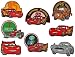 Produktbild 2 TLG. Set: Bügelbilder Bügelbild - Disney Cars - Lightning Mc Queen und Freunde - jeweils Circa 7,7 cm * 5,2 cm - Aufnäher Applikation Auto McQueen Nascar Re..