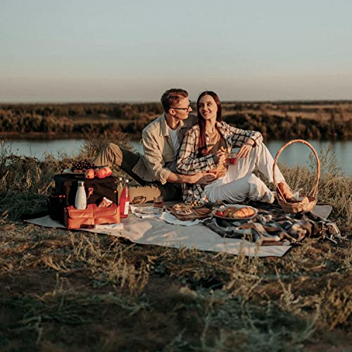 Owleys Picnic Blanket With Carrying Strap - Waterproof Outdoor Picnic Mat - Extra Large Foldable Blanket #TOP3