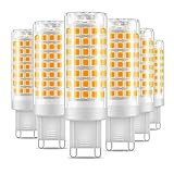ECO-Friendly: estas lámparas LED G9 no parpadean. Iluminación uniforme de 360 grados sin ángulo muerto
