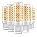 Produktbild Eterbiz G9 LED Lampe, 7W, Ersatz für G9 60W Halogenlampen, 3000K Warmweiß, G9 LED Leuchtmittel Nicht Dimmbar,650Lumen, 220-240V, 360 Grad Winkel, G9 Energiesparlampen, 6er Pack