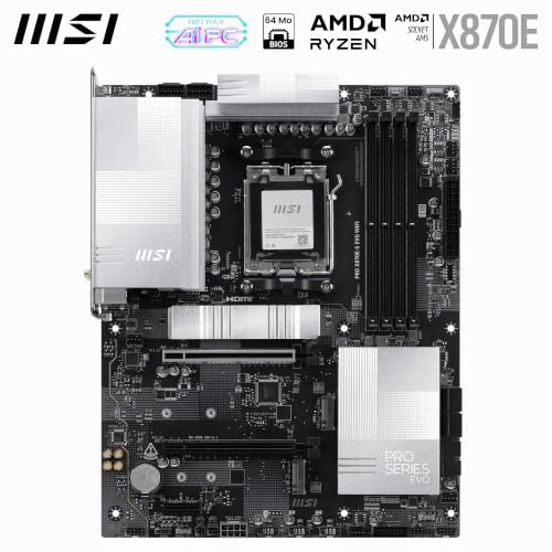 MSI PRO X870E EVO WIFI - vue 4