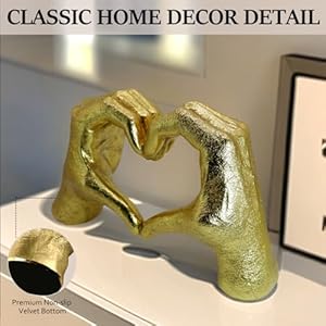 Golddecorhearthandsstatuelivingroombedroomdecorationlovefingermoderngesturesculpturesforhomeshelfdeskwalldecorvalentinesdayweddinggiftsforfamilysfriends Urban Country Home Decor Gold decor heart hands statue living room bedroom decorationlove finger modern gesture sculptures for home shelf desk wall decorvalentines day wedding gifts for familys friends urban country home decor