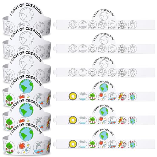 LemonSecret 24 Sets 7 Days of Creation Craft for Kids