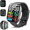 Cillso Smartwatch uomo donna 1,95 pollici HD touch orologio fitness con funzione telefono, 110 + modalità sportive Smart Watch Fitness Tracker con cardiofrequenzimetro del sonno, contapassi, IP68