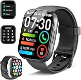 Cillso Smartwatch uomo donna 1,95 pollici HD touch orologio fitness con funzione telefono, 110 + modalità sportive Smart Watch Fitness Tracker con cardiofrequenzimetro del sonno, contapassi, IP68