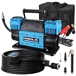 Uharbour 12V 12.35 CFM Offroad Air Compressor with Pressure Gauge