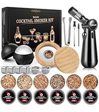 トマーティン　セット Amazon.com: 20PCS Whiskey Smoker Kit with Angle-Adjustable