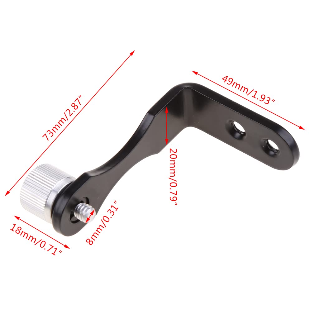 Adaptateur de trépied de type L pour jumelles et trépied d'appareil photo pour jumelles de type Porro