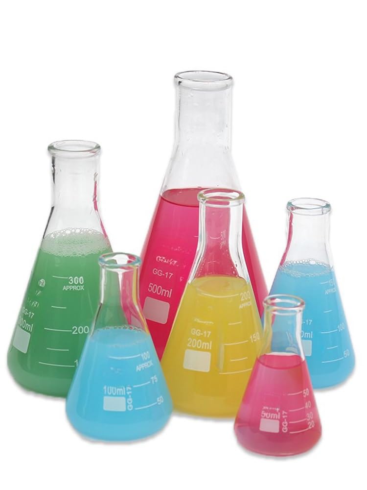 Szklana kolba Erlenmeyera z szeroką szyjką, Szklana kolba Erlenmeyera 50-5000ml(250ml)