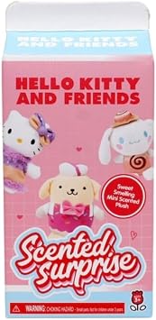 Hello Kitty Kokulu Pelüş Oyuncak, Ice Cream Tasarım, 14 cm, Scentie Serisi
