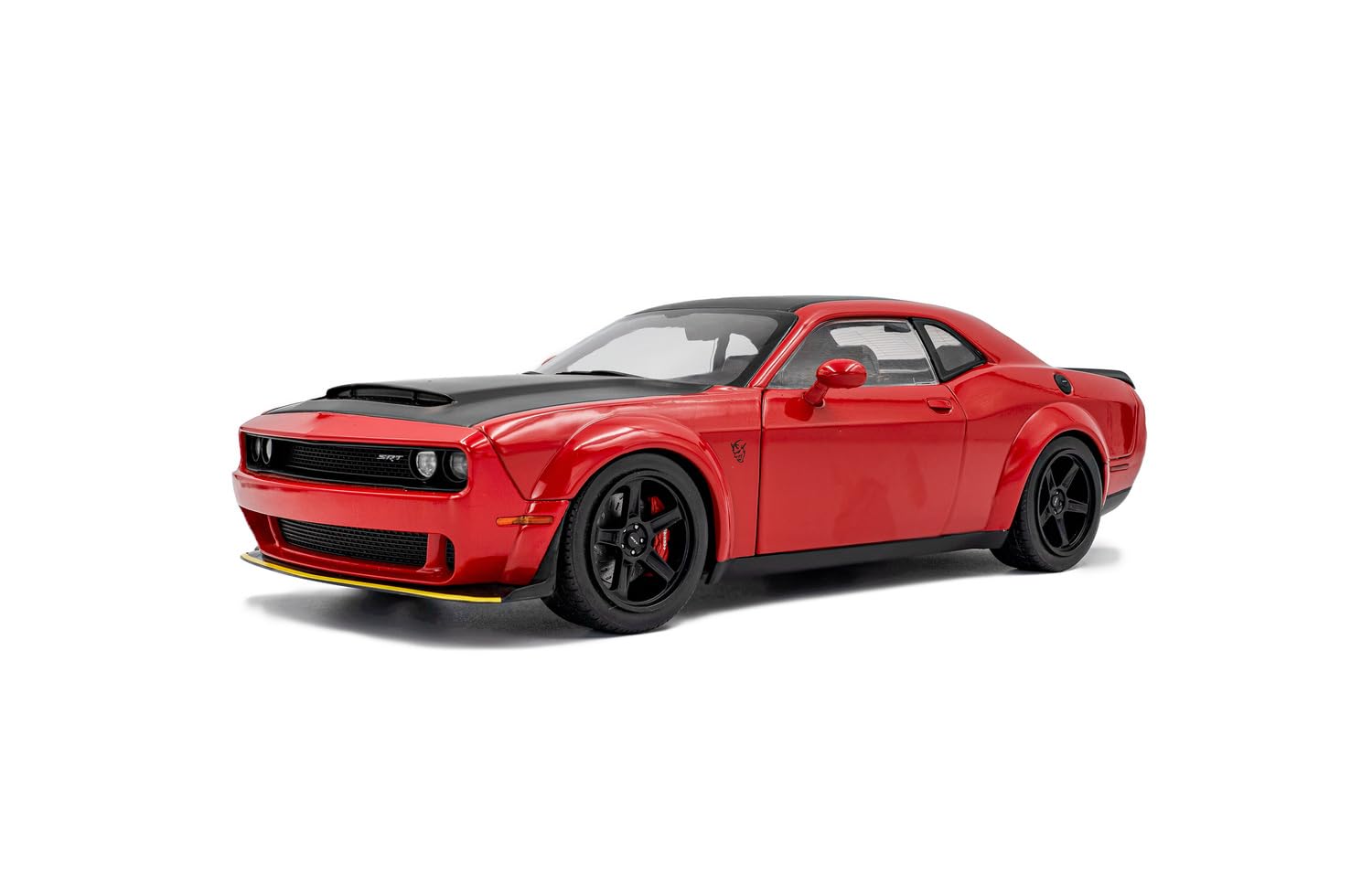 Solido Dodge Challenger Demon Modellauto 1:18 Muscle Car Rot