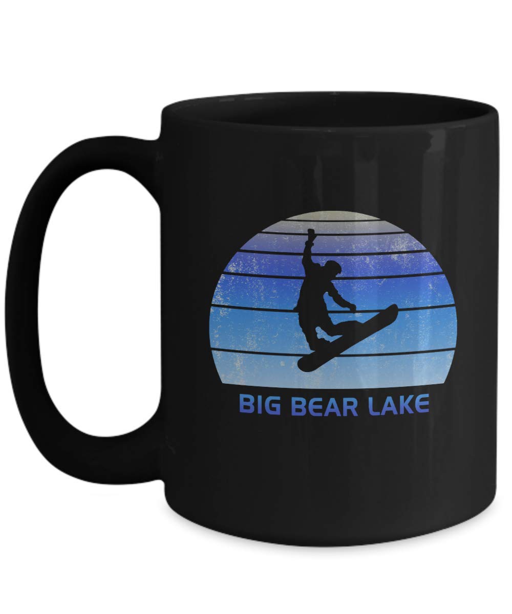 Dillo Big Bear Lake California Coffee Mug 15oz Black Souvenir76637