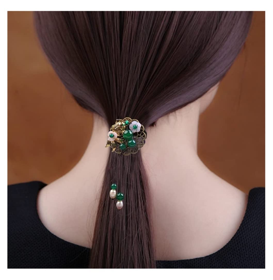 Feste Elastici Capelli Nastro Elastico Per Capelli In Gomma, Supporto Per Cavallo Corda Per Chignon Per Ragazza Per Donna Decorazione